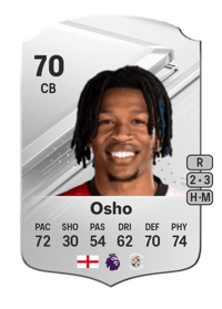 Gabriel Osho Rare 70 OVR