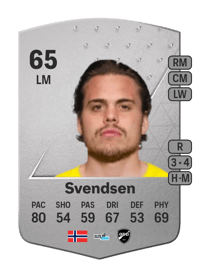 Tobias Svendsen Common 65 OVR