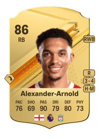 Trent Alexander-Arnold Rare 86 OVR