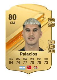 Exequiel Palacios Rare 80 OVR
