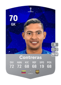 José Contreras CONMEBOL Sudamericana 70 OVR