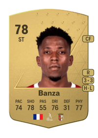 Simon Banza Common 78 OVR