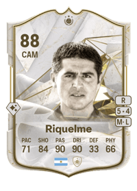 Juan Román Riquelme Icon 88 OVR