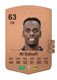 Ziyad Al Sahafi Common 63 OVR