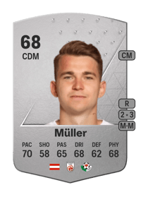 Valentino Müller Common 68 OVR