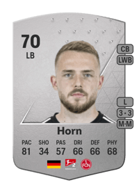 Jannes Horn Common 70 OVR
