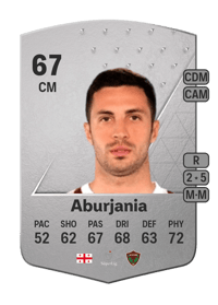Giorgi Aburjania Common 67 OVR