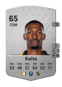 Aboubakar Keita Common 65 OVR