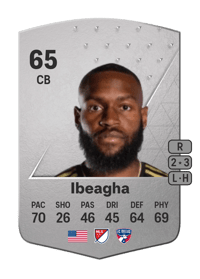 Sebastien Ibeagha Common 65 OVR