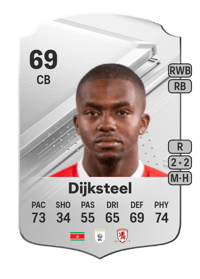Anfernee Dijksteel Rare 69 OVR