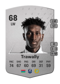 Bubacarr Trawally Common 68 OVR