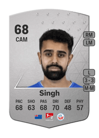 Sarpreet Singh Common 68 OVR