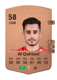 Abdulkarim Al Qahtani Common 58 OVR