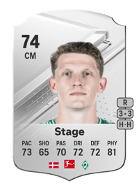 Jens Stage Rare 74 OVR