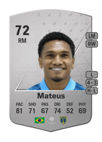 Mateus Common 72 OVR