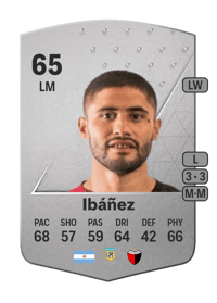 Joaquín Ibáñez Common 65 OVR