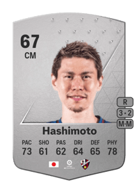 Kento Hashimoto Common 67 OVR