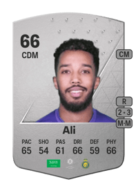 Mukhtar Ali Common 66 OVR