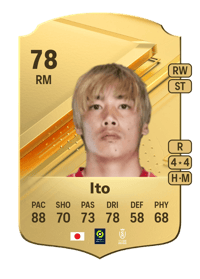 Junya Ito Rare 78 OVR