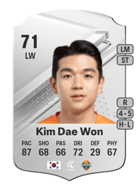 Kim Dae Won Rare 71 OVR