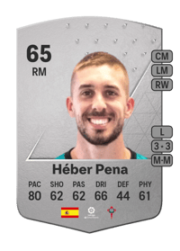 Héber Pena Common 65 OVR