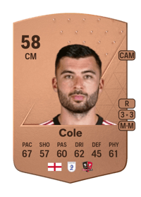 Reece Cole Common 58 OVR