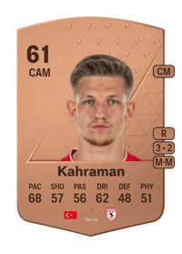 Cihan Kahraman Common 61 OVR