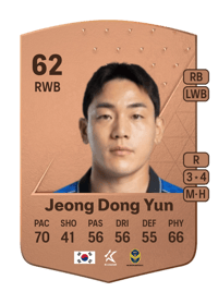 Jeong Dong Yun Common 62 OVR