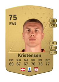 Rasmus Kristensen Common 75 OVR