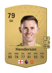 Dean Henderson Common 79 OVR