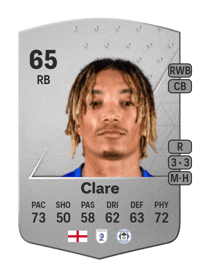 Sean Clare Common 65 OVR
