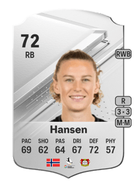 Synne Skinnes Hansen Rare 72 OVR