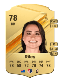 Ali Riley Rare 78 OVR