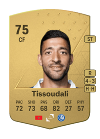 Tarik Tissoudali Common 75 OVR