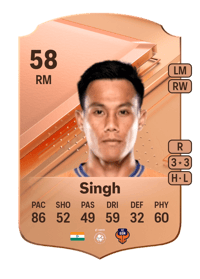 Udanta Singh Rare 58 OVR