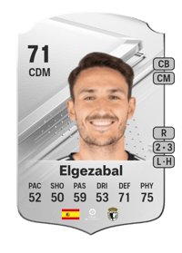 Elgezabal Rare 71 OVR