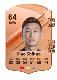 Piao Shihao Rare 64 OVR