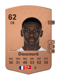 Mamadou Doucouré Common 62 OVR
