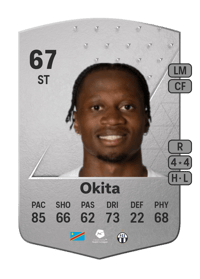 Jonathan Okita Common 67 OVR