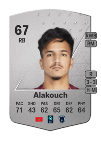 Sofiane Alakouch Common 67 OVR