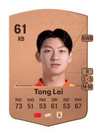 Tong Lei Common 61 OVR