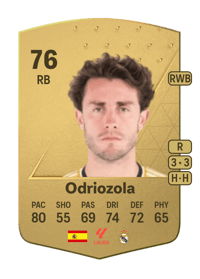 Odriozola Common 76 OVR