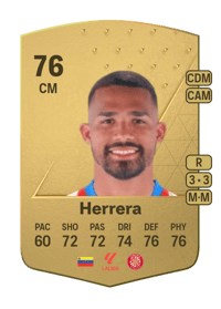 Yangel Herrera Common 76 OVR