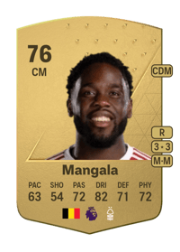 Orel Mangala Common 76 OVR