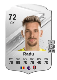 Ionuț Andrei Radu Rare 72 OVR