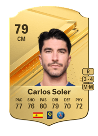 Carlos Soler Rare 79 OVR
