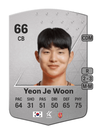 Yeon Je Woon Common 66 OVR