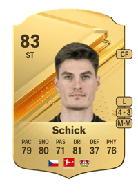 Patrik Schick Rare 83 OVR