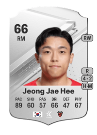 Jeong Jae Hee Rare 66 OVR