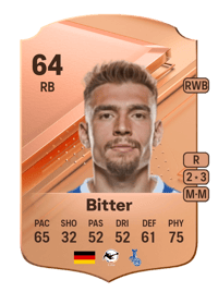 Joshua Bitter Rare 64 OVR